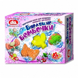 Набор - Бурлящие бомбочки - Насекомые (Дети АРТ, да17004sim)